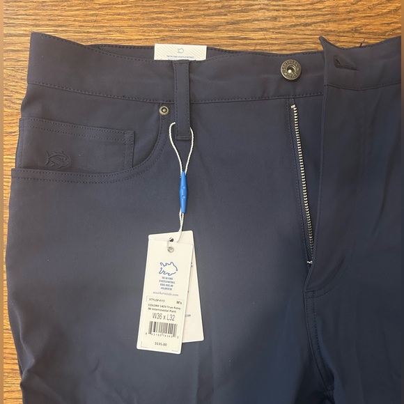 Southern Tide Interestcoastal Performance Pant - True Navy 36x32 NWT - Picture 2 of 4